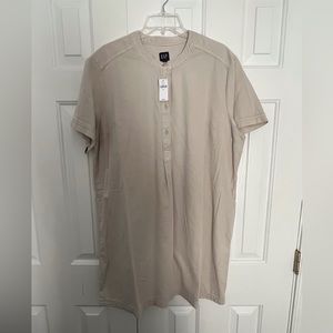 NWT GAP Cotton Twill Tunic Dress, Size XL